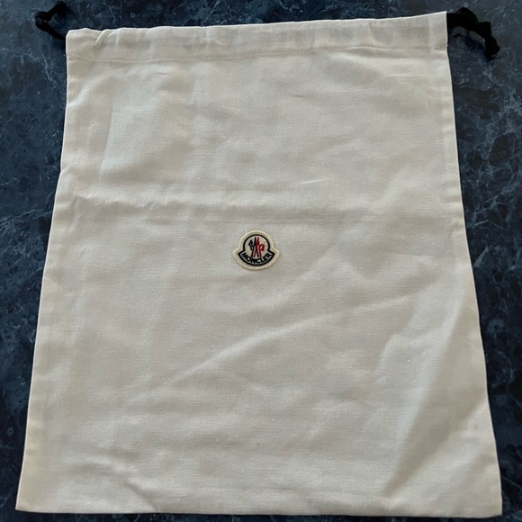 Moncler Dust Bag White 13” x 16” - Picture 1 of 2